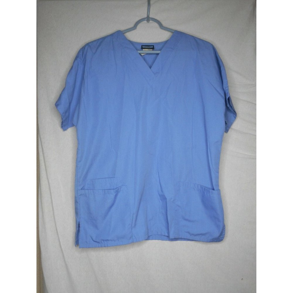Cherokee Blue  Scrub Top Medical Uniform